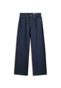 WIDE - Straight leg jeans - dark blue