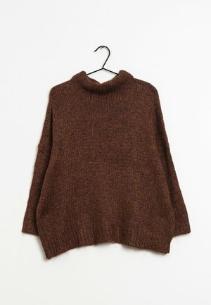 OVS Striktrøje - brown