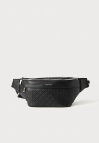 EMBLEM EMBOSS WAISTBAG - Heuptas - black