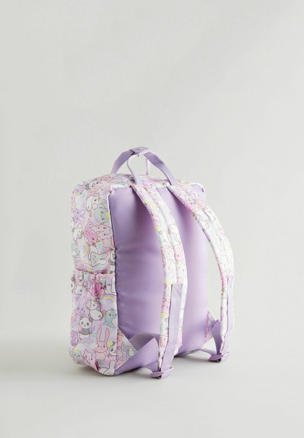 DOUBLE HANDLE STANDARD – Tagesrucksack – purple kawaii character