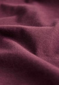 Next ROUND NECK CAP SLEEVE - REGULAR FIT - Triko s potiskem - burgundy red