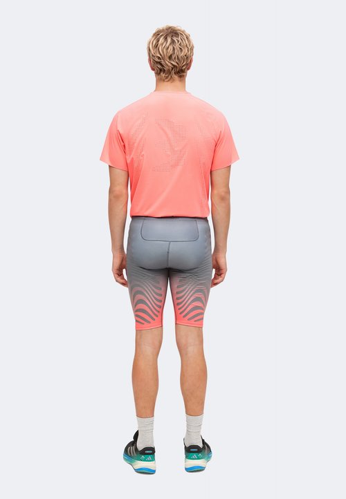 adidas PRO - Short running tights - onix/solar turbo — foto 3