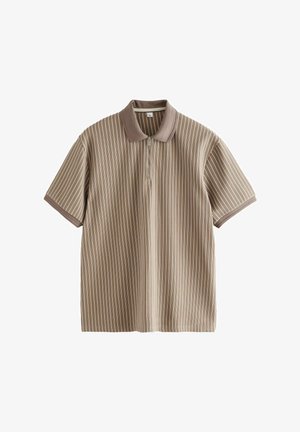 Next VERITCAL STRIPE - REGULAR FIT - Poloshirts - neutral