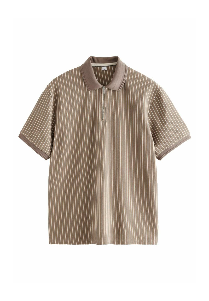 Next VERITCAL STRIPE - REGULAR FIT - Poloshirts - neutral