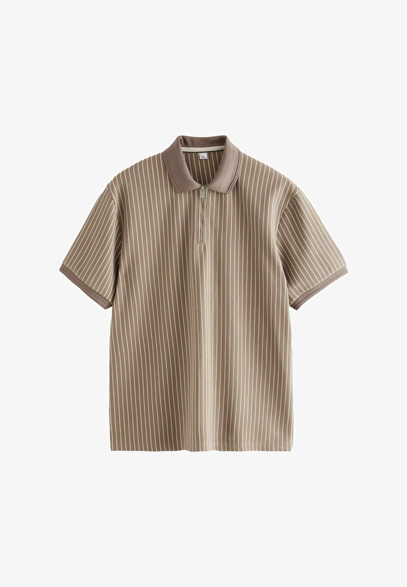 Next VERITCAL STRIPE - REGULAR FIT - Polo - neutral