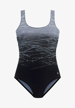 LASCANA Maillot de bain - schwarz-grau