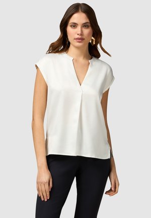 Oltre CON SCOLLO A V - Bluse - bianco