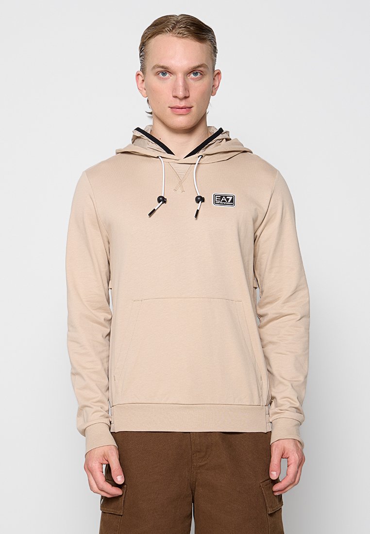 EA7 Emporio Armani Hoodie beige