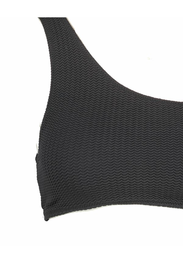 SEA DIVE ONE SHOULDER TOP - Bikini top - schwarz2