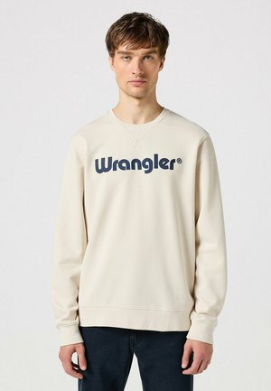 Wrangler LOGO CREW - Sweatshirt - navy