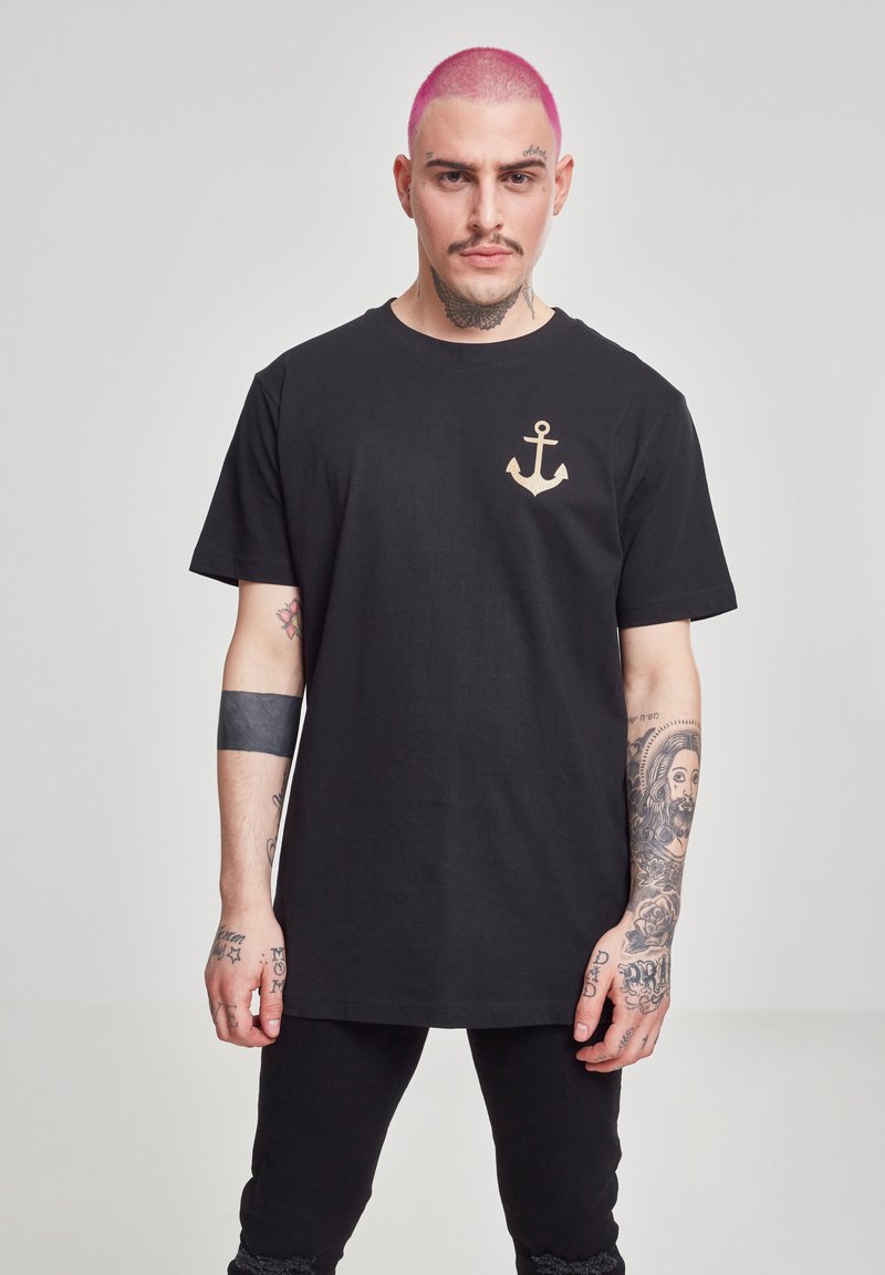 Mister Tee - CAPTAIN  - T-shirt imprimé - black, Agrandir