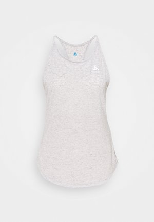 ODLO, RUN EASY LINENCOOL TANK - T-shirt de sport - stone grey melange