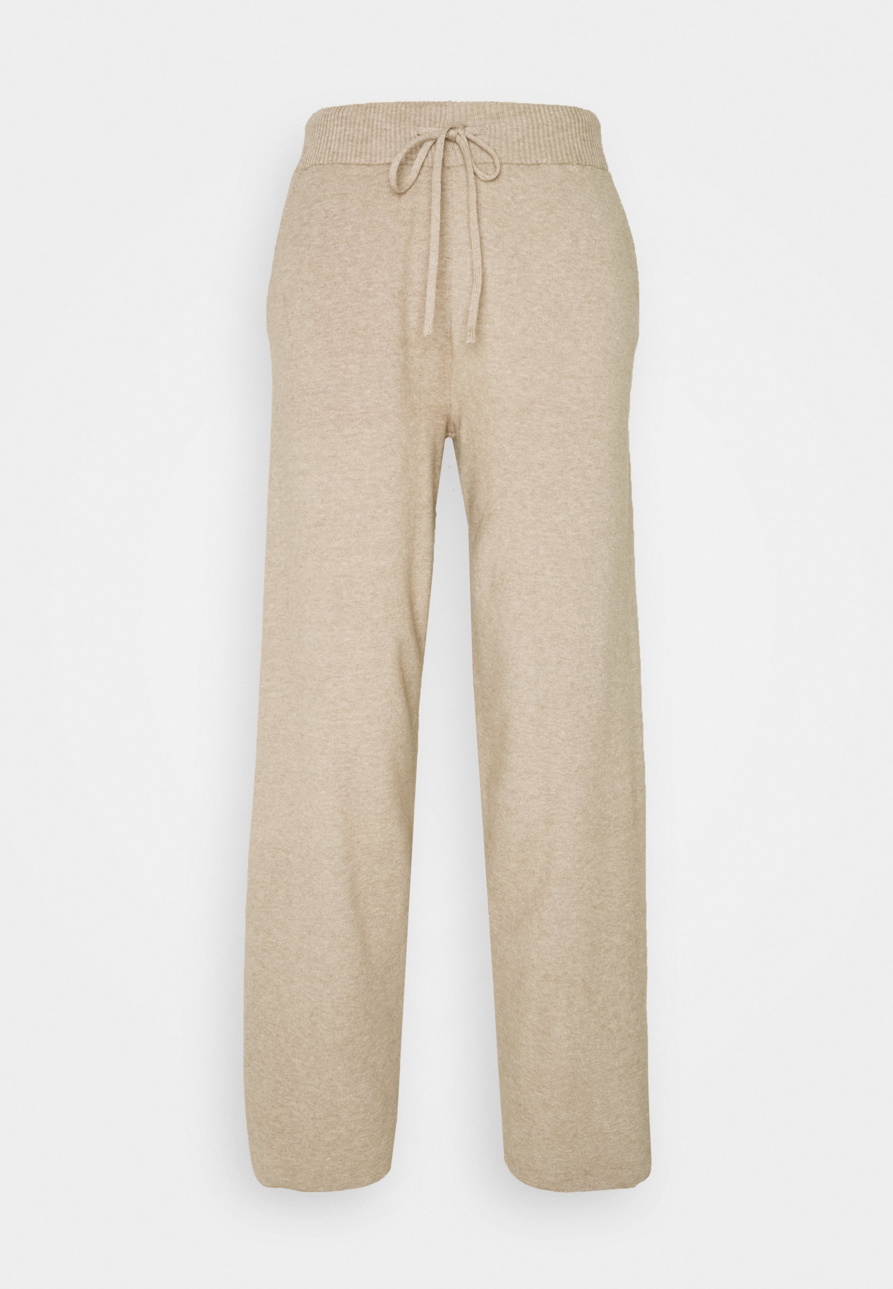KNIT LOUNGE PANT Bukse mottled dark brown KNIT LOUNGE PANT Bukse mottled dark brown