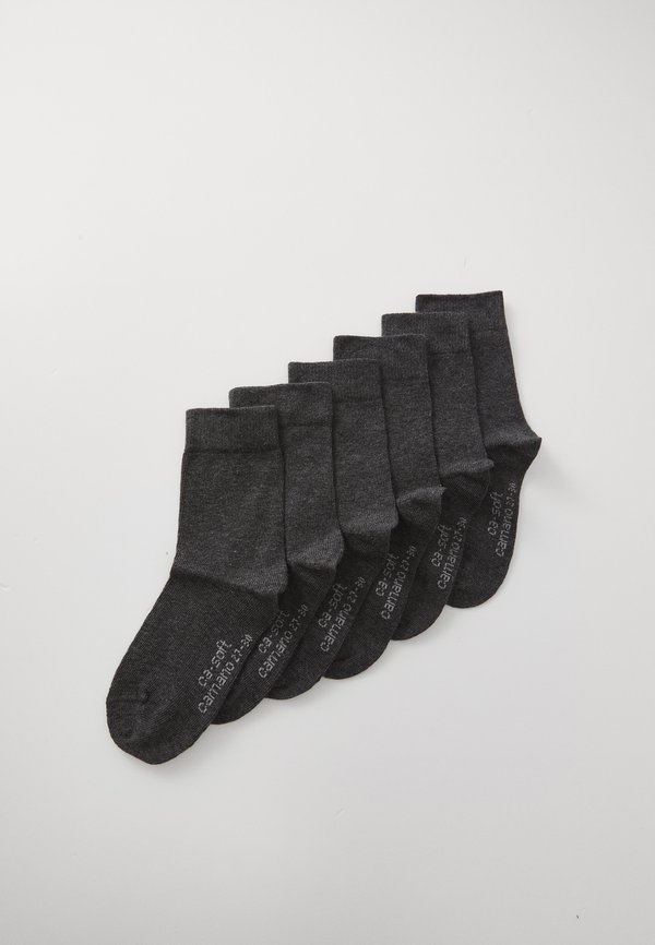 CHILDREN UNISEX 6 PACK - Socks - anthracite melange 1