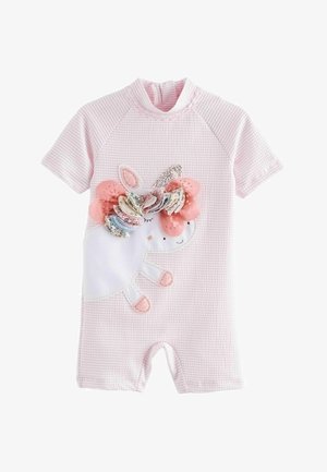 Next UNICORN APPLIQUE - REGULAR FIT - Jednodílné plavky - pink