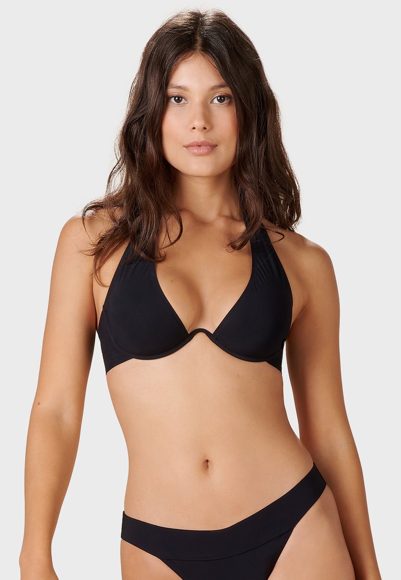 Pain de Sucre CAMELIA - Vrchný diel bikín - black