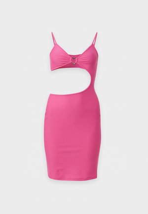 MOSCHINO SWIM, HEART - Плажен аксесоар - fuxia