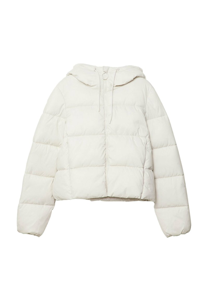 Stradivarius Winterjas wit