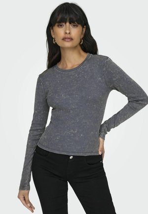 ONLY ONLVALERIE - T-shirt à manches longues - black