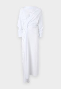 KNOTTED DRESS - Φόρεμα από ζέρσεϊ - white