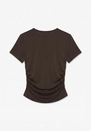 Vero Moda, TOP VMHANNA TOP - T-shirt basique - dark earth
