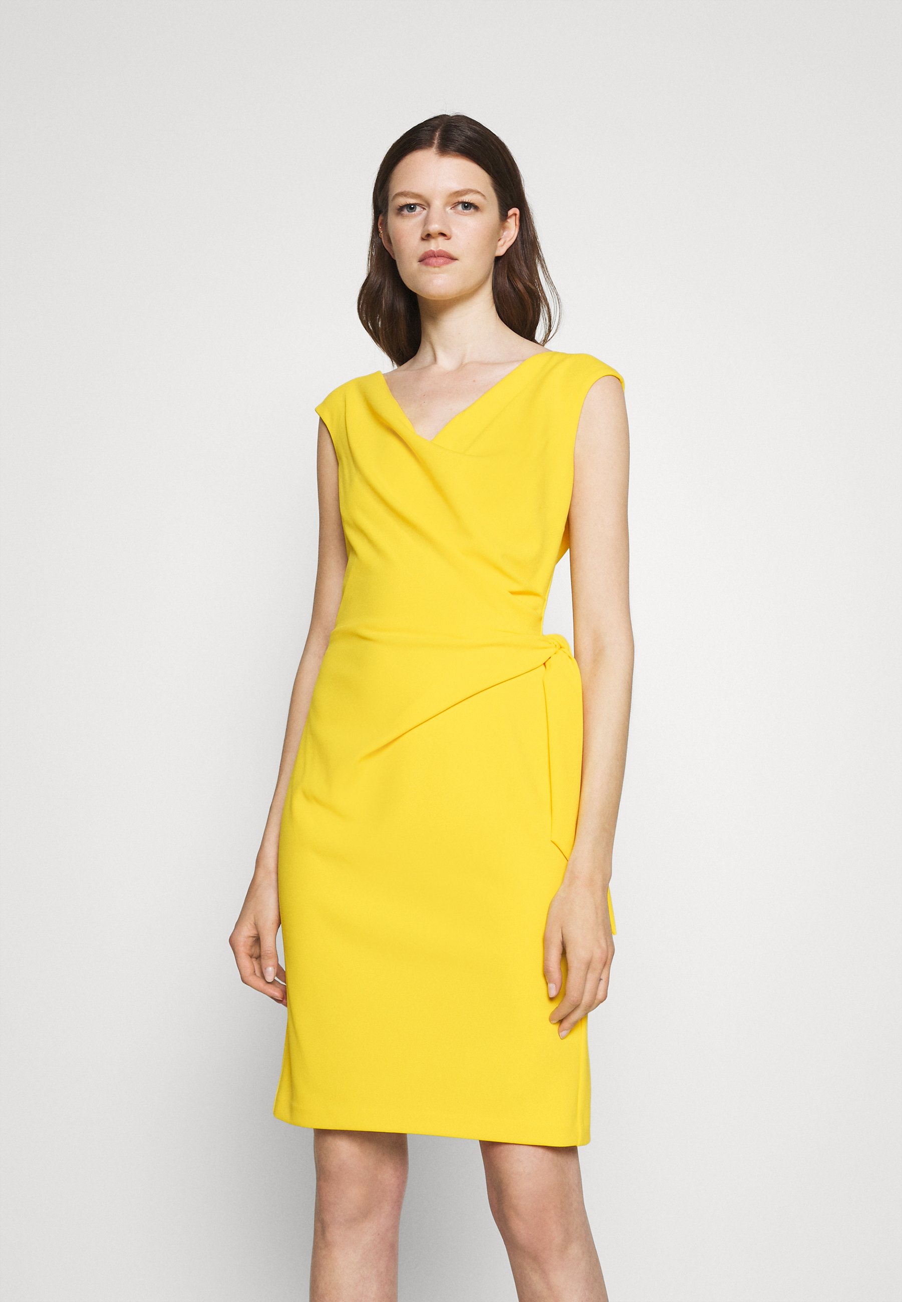 Ralph Lauren - Conjunto con vestido tipo polo amarillo | Childrensalon  Outlet