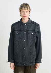 adidas Originals ADILENIUM SEASONAL 3 TWO-IN-ONE DENIM - Casaco de ganga - black