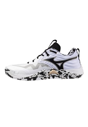 WAVE MOMENTUM ELITE - Zapatillas - white black gegold
