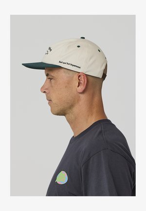 REAL GAME UNISEX - Kepuraitė - bone green