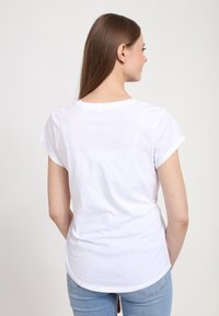 Henry Tiger TANGLED HAIRFORDAYS - T-shirt z nadrukiem
