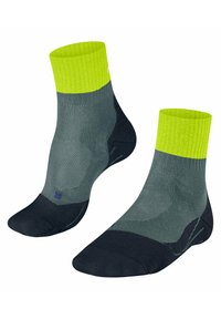 FALKE TK2 COOL SHORT TREKKING MEDIUM CUSHIONING - Calcetines de deporte - steel grey