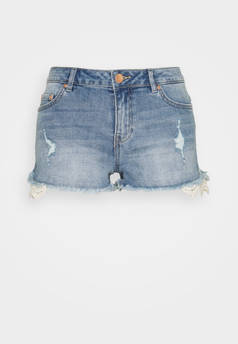 Only Petite Jeansshort blauw denim/bluedenim Only Petite Jeansshort blauw denim/bluedenim