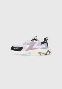 Unselected, lilac/blue