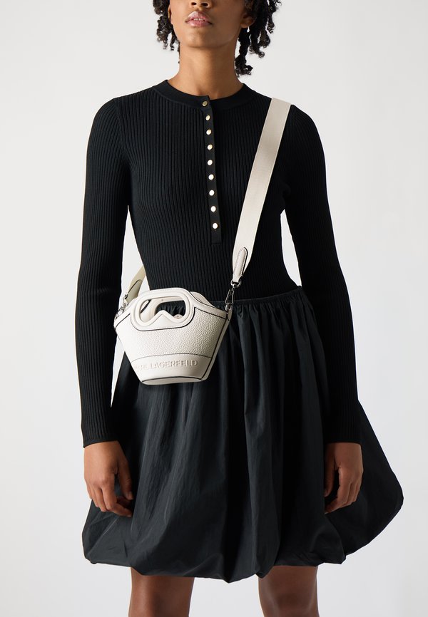 AVIATOR TULIP MINI TOTE - Handbag - cement