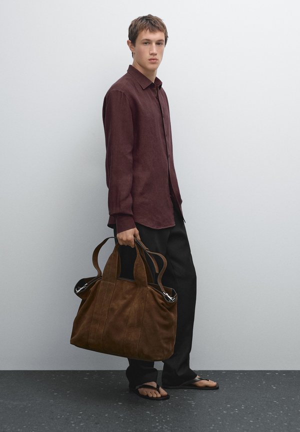 FADED - Shirt - bordeaux3