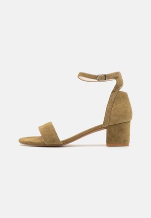 Anna Field LEATHER  - Sandalen - khaki