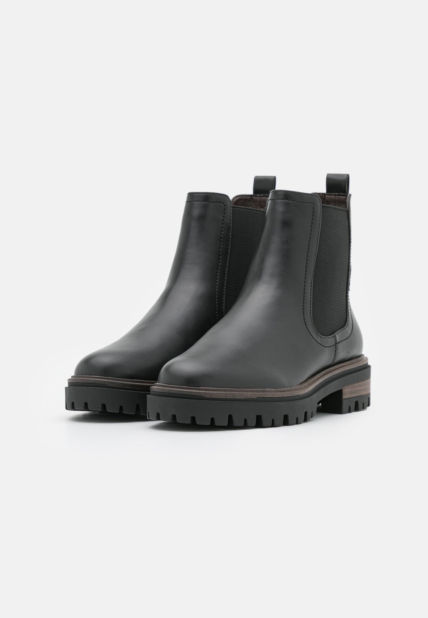 Tamaris Stivaletti con plateau - black matt/nero - Zalando.it