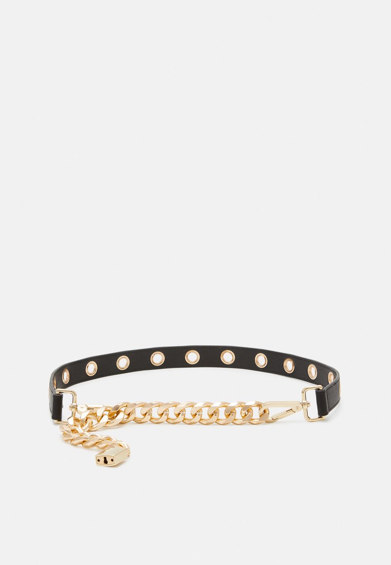 Pieces PCOLSIA WAIST BELT Waist belt black/goldcoloured/black