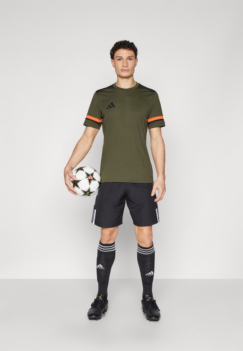 adidas performance Sport T-shirt donkergroen adidas performance Sport T-shirt donkergroen