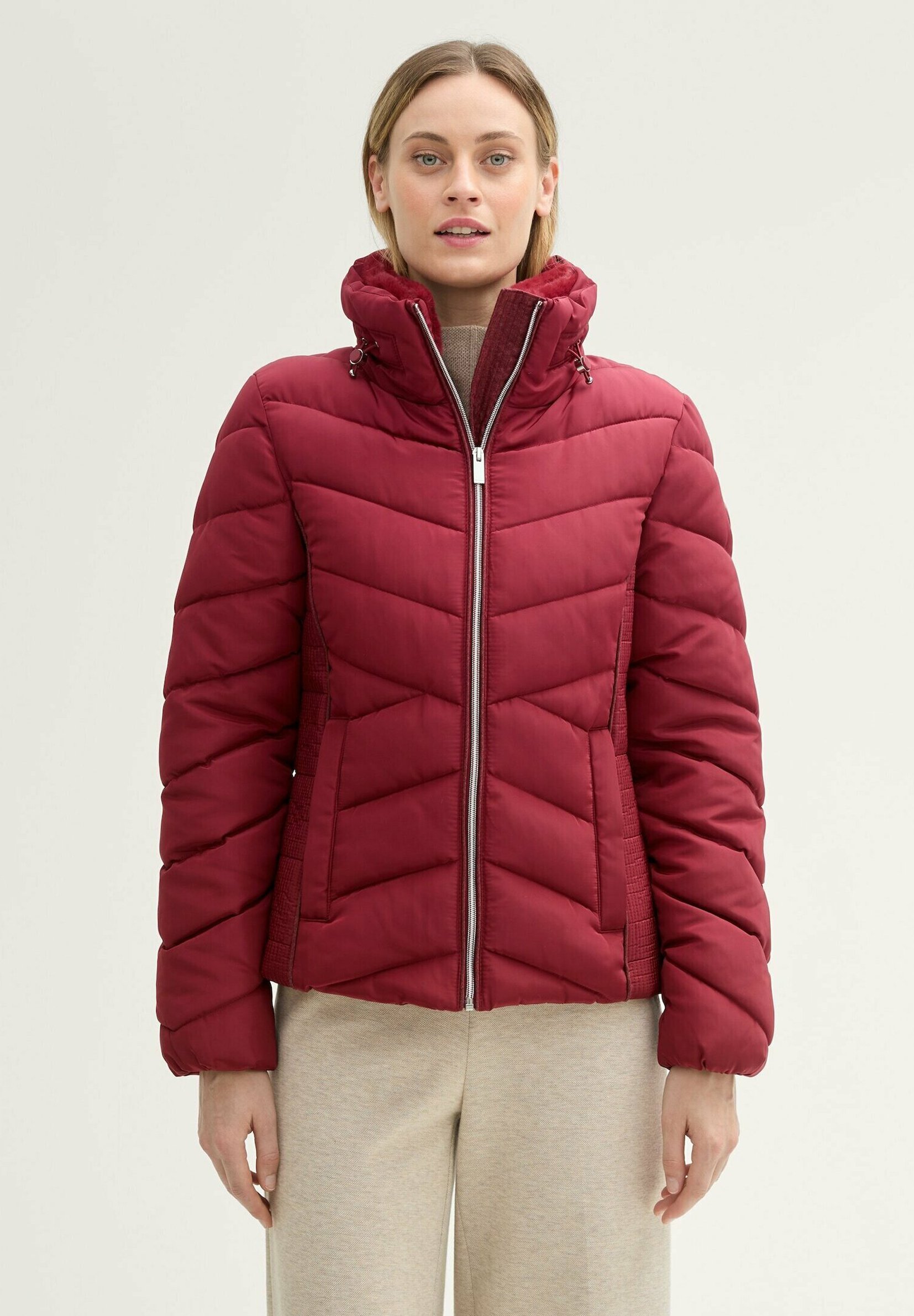 TOM TAILOR Giacca Lunga Donna - Casual Moderno, Taglie Dalla XS Alla 3XL, Tessuti Sostenibili