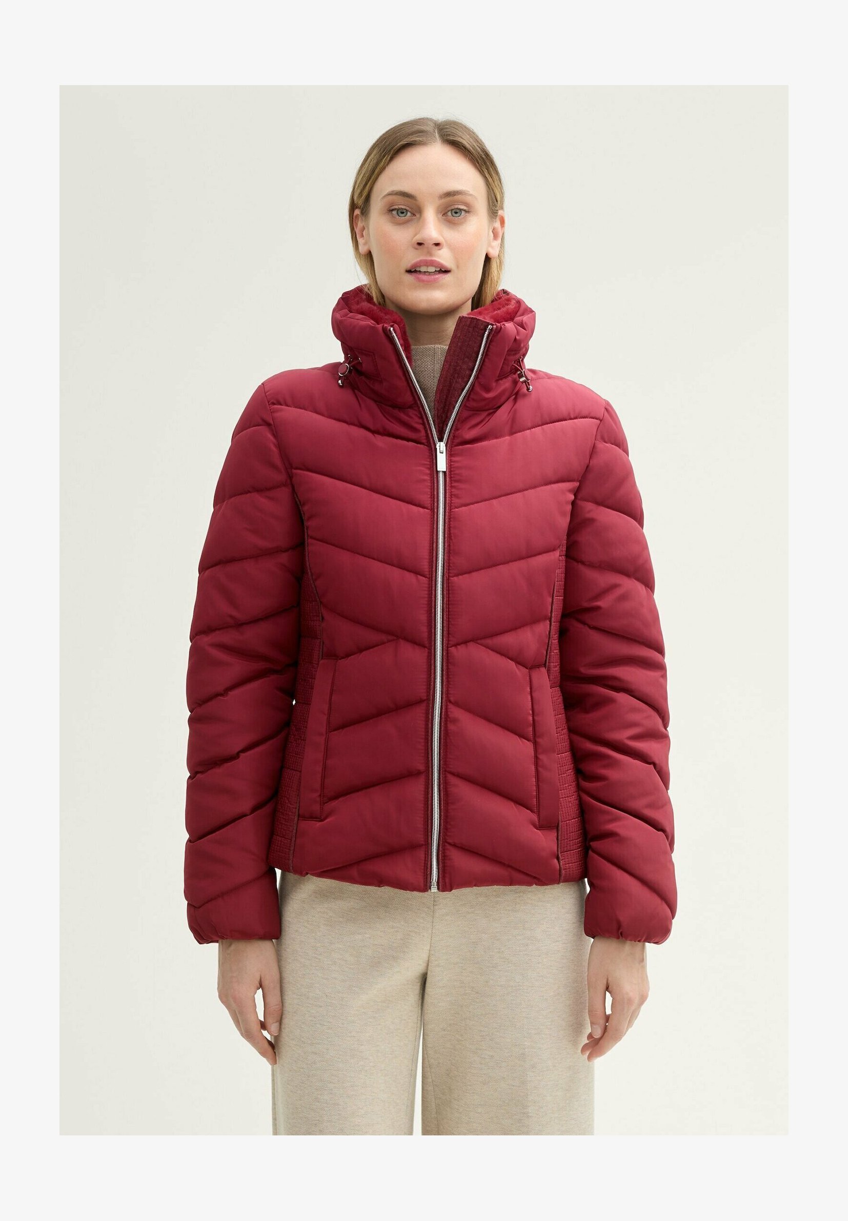 TOM TAILOR Giacca Lunga Donna - Casual Moderno, Taglie Dalla XS Alla 3XL, Tessuti Sostenibili
