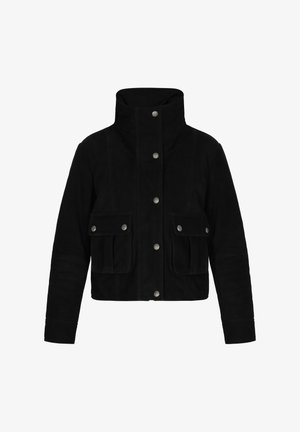 DreiMaster Kožená bunda - black