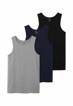 3ER-PACK - Unterhemd/-shirt - black