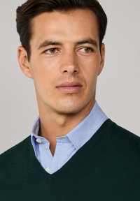 Hackett London Strickpullover - dark green