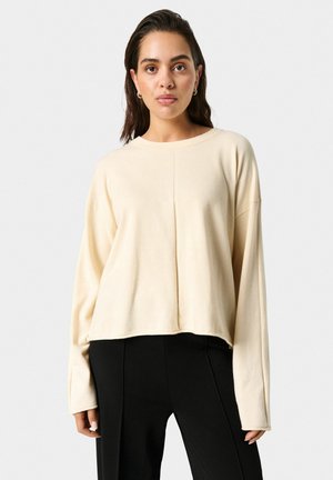 Soaked in Luxury SLSpina Boxy - Jumper - whitecap gray