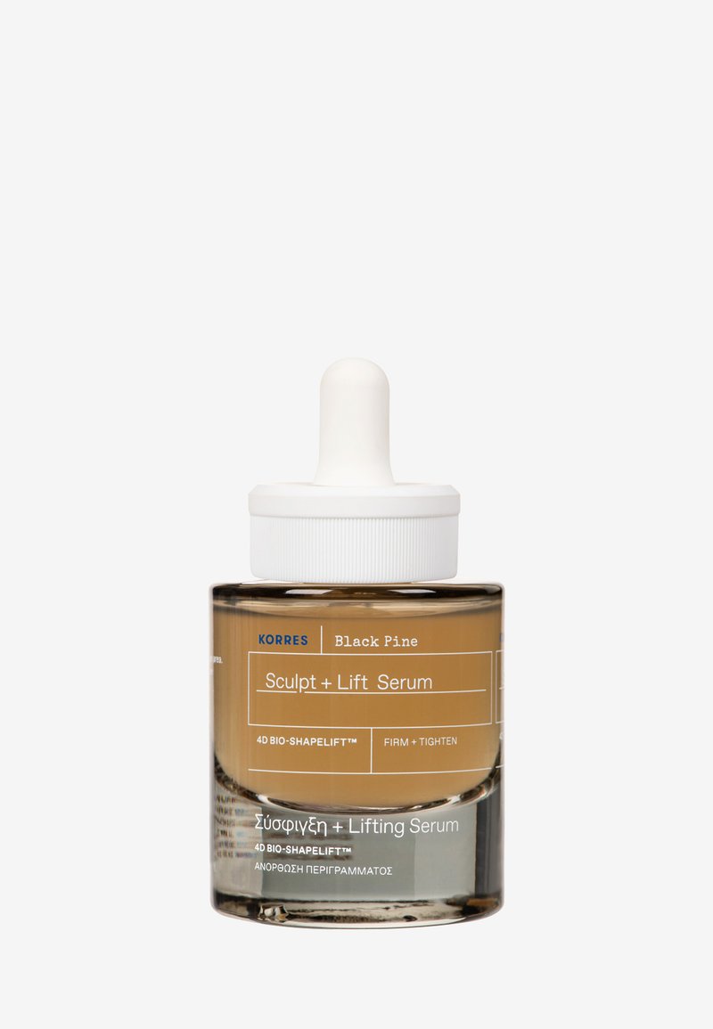 KORRES - BLACK PINE 4D BIOSHAPELIFT SCULPT+ LIFT SERUM 30ML - Serum, Powiększ