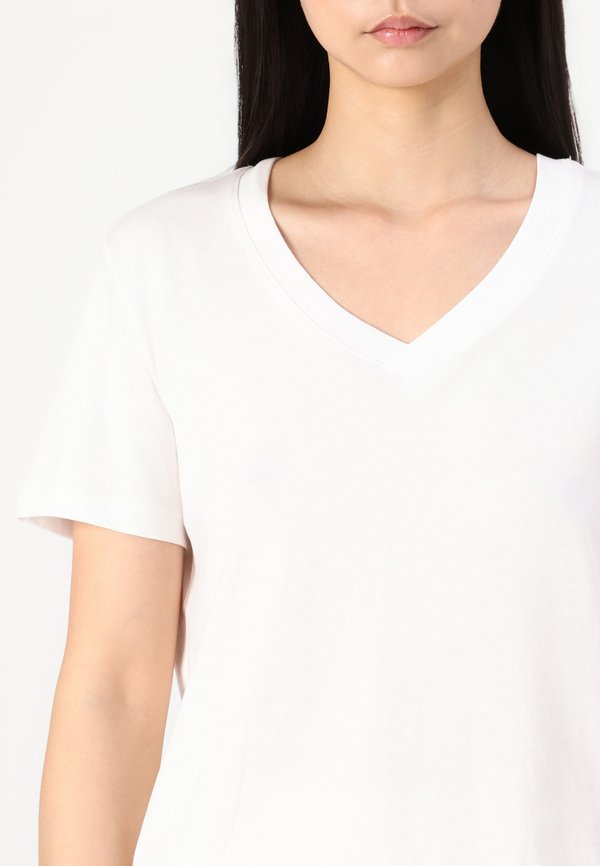 SLFESSENTIAL V NECK TEE - Basic T-shirt3