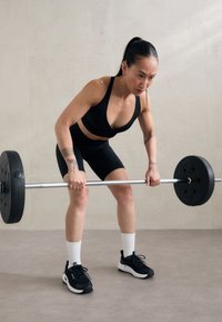 ICANIWILL SOFT SEAMLESS BIKER SHORTS - Leggingek - black