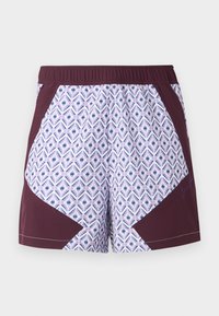 Non sélectionné, off white/burgundy