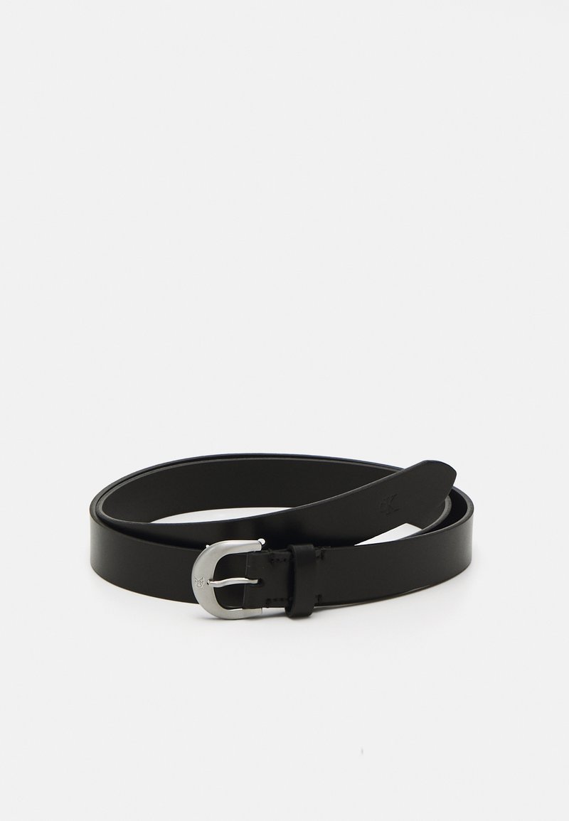 Calvin Klein Jeans CLASSIC CASUAL PIN BUCKLE - Belt - black